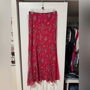 Vintage express floral skirt